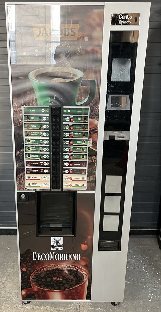 Vending Necta Canto Dual 300ml/180ml kawomat swieze ziarno