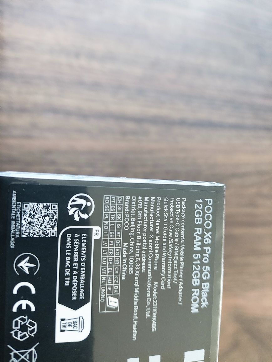 POCO X6 Pro 12/512GB Black Dimensity 8300-Ultra