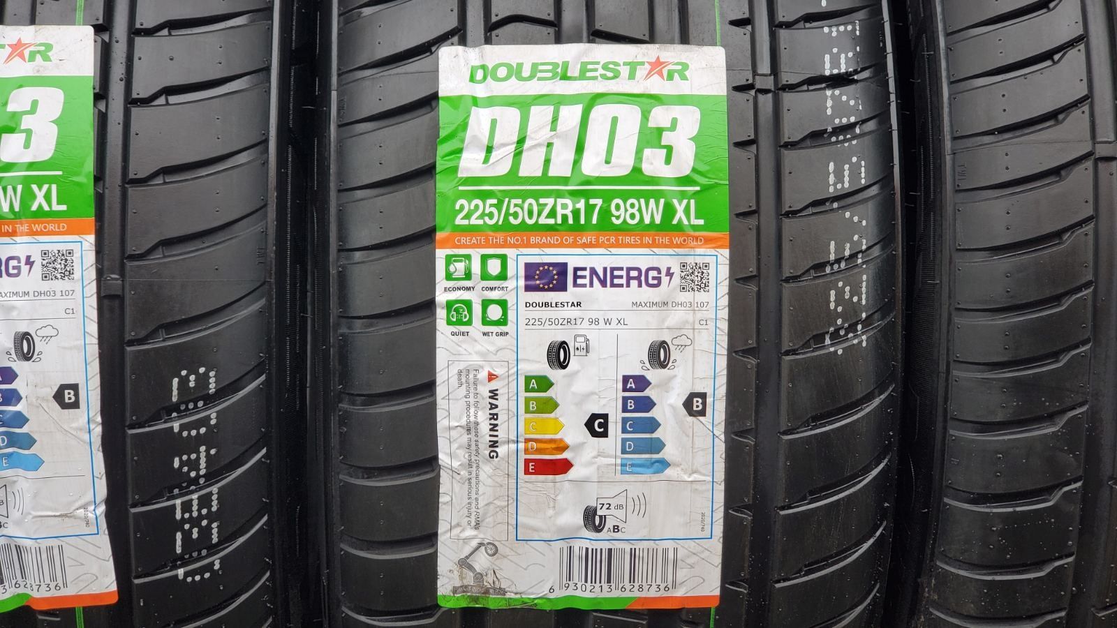 Шини 225/50 R 17 Doublestar MAXIMUM DH03. Літо. Нові колеса склад