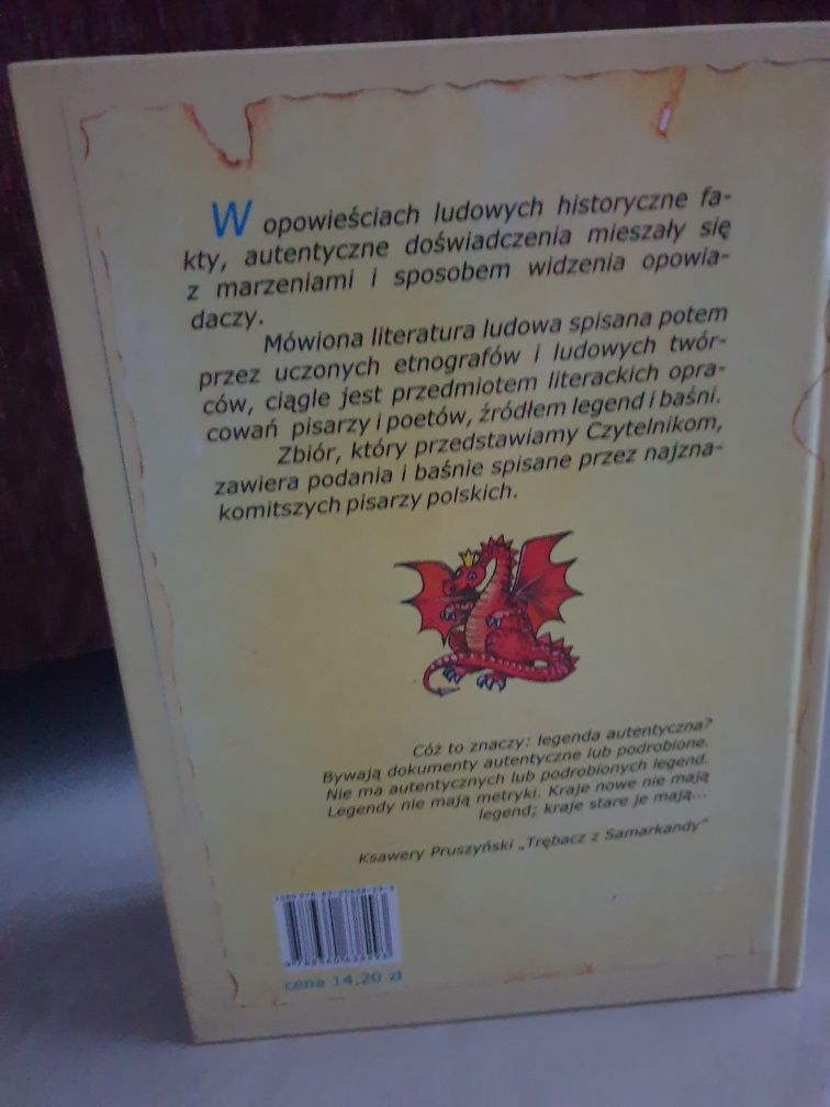 Książka podania,baśnie i legendy polskie