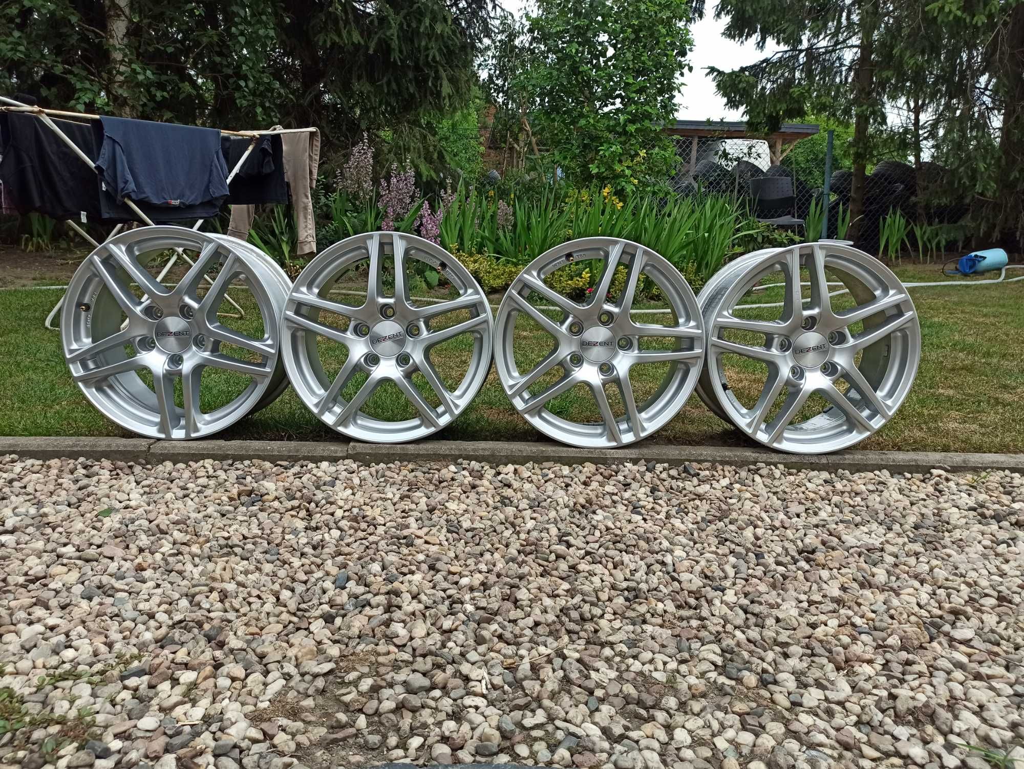 Alufelgi Felgi aluminiowe 16" Cali 5x112 vw audi *DEZENT* NOWE