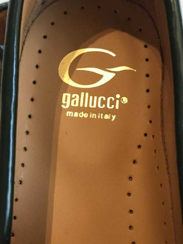 Нові брендові шкіряні туфлі gallucci на хлопчика