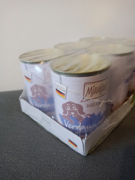 MjaMjaM karma mokra dla psa indyk trawienie 6x400g