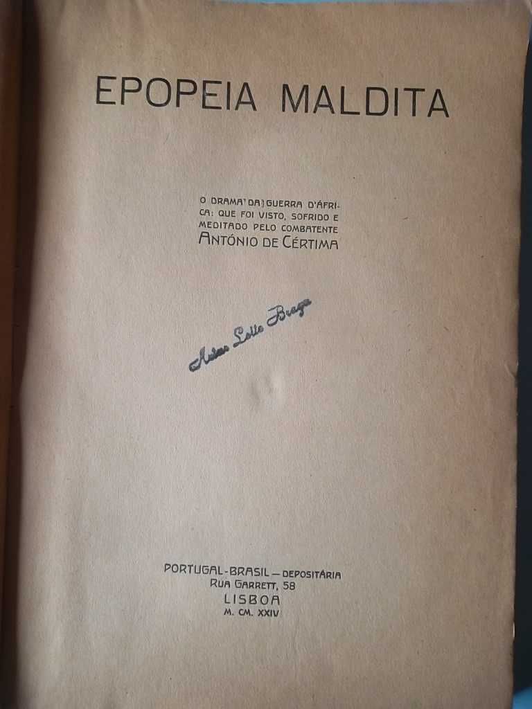 António de Cértima : Epopeia Maldita (O Drama da Guerra de África)