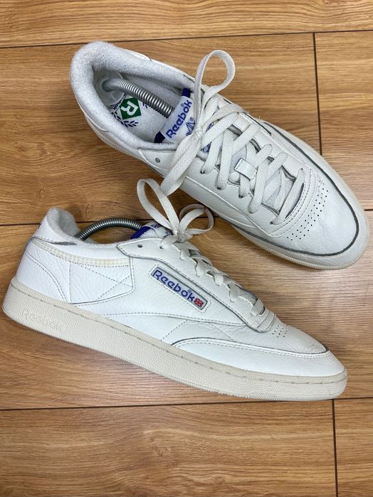 Trampki Reebok Club C 85 Chalk Bold Purple