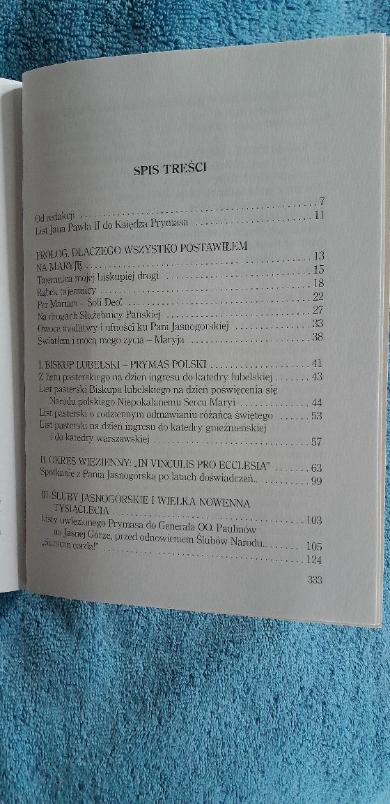 Wszystko postawiłem na Maryję Stefan Kardynał Wyszyński