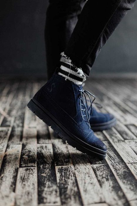 Зимові Чоловічі Черевики з Хутром 44(28 см)