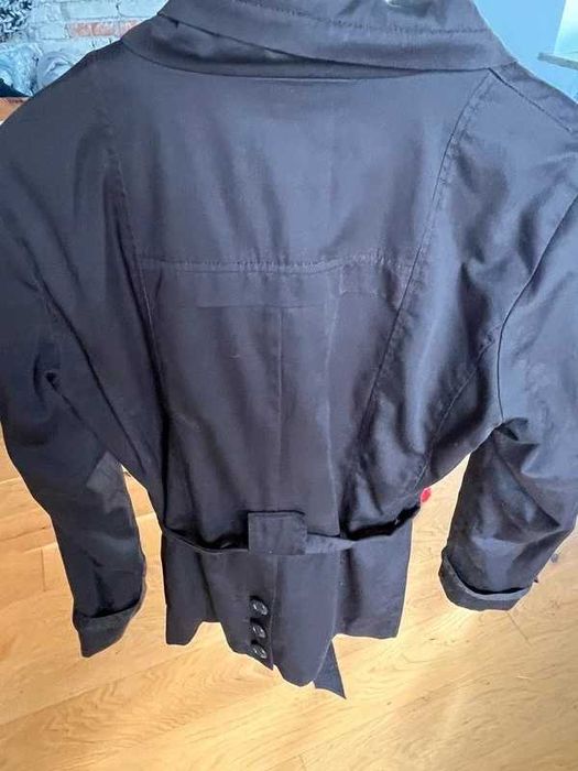 Brązowy krótki płaszcz vero moda