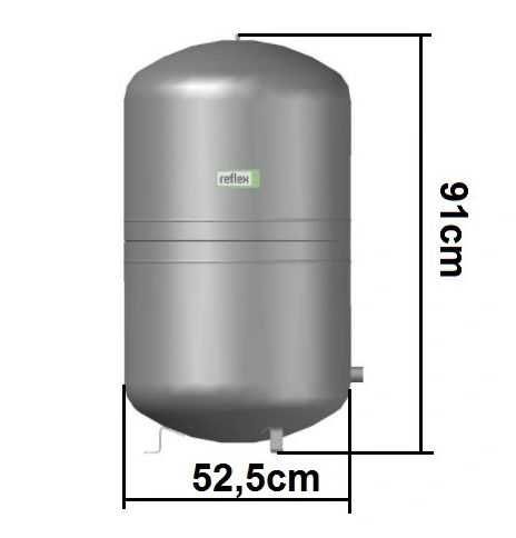 REFLEX N140 naczynie wzbiorcze / przeponowe C.O 140L - UŻYWANE