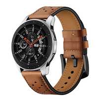 Pasek ze skóry naturalnej Tech-Protect Leather do Samsung Galaxy Watch
