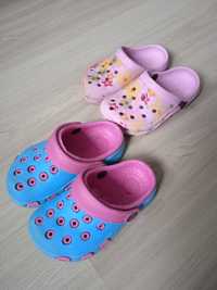 Buty Klapki 2szt crocs r.25