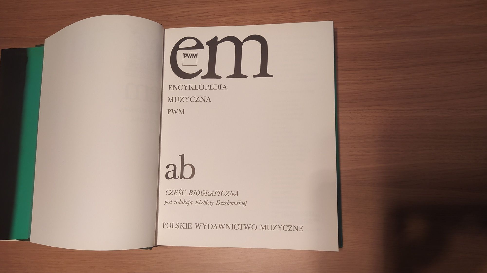 Encyklopedia Muzyczna PWN 6 tomów od A do M idealne