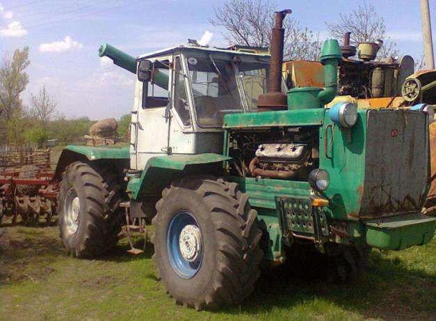 Т-150 (ЯМЗ-6) + плуг + БДТ(модернизировано)