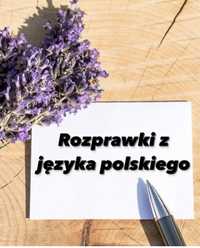 Folder z pracami- polski