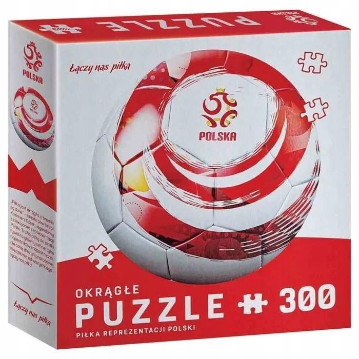 Puzzle Okrągłe 300 Pzpn - Piłka, Interdruk