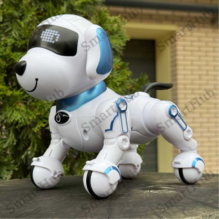 Собачка на радиоуправлении Duke синий, Собака на пульте, Собака-робот