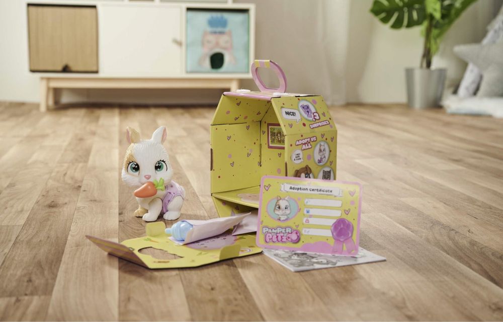 5953051 Пампер Петс Кошеня, 5953052 Зайченя, 5953050 Цуценя Simba