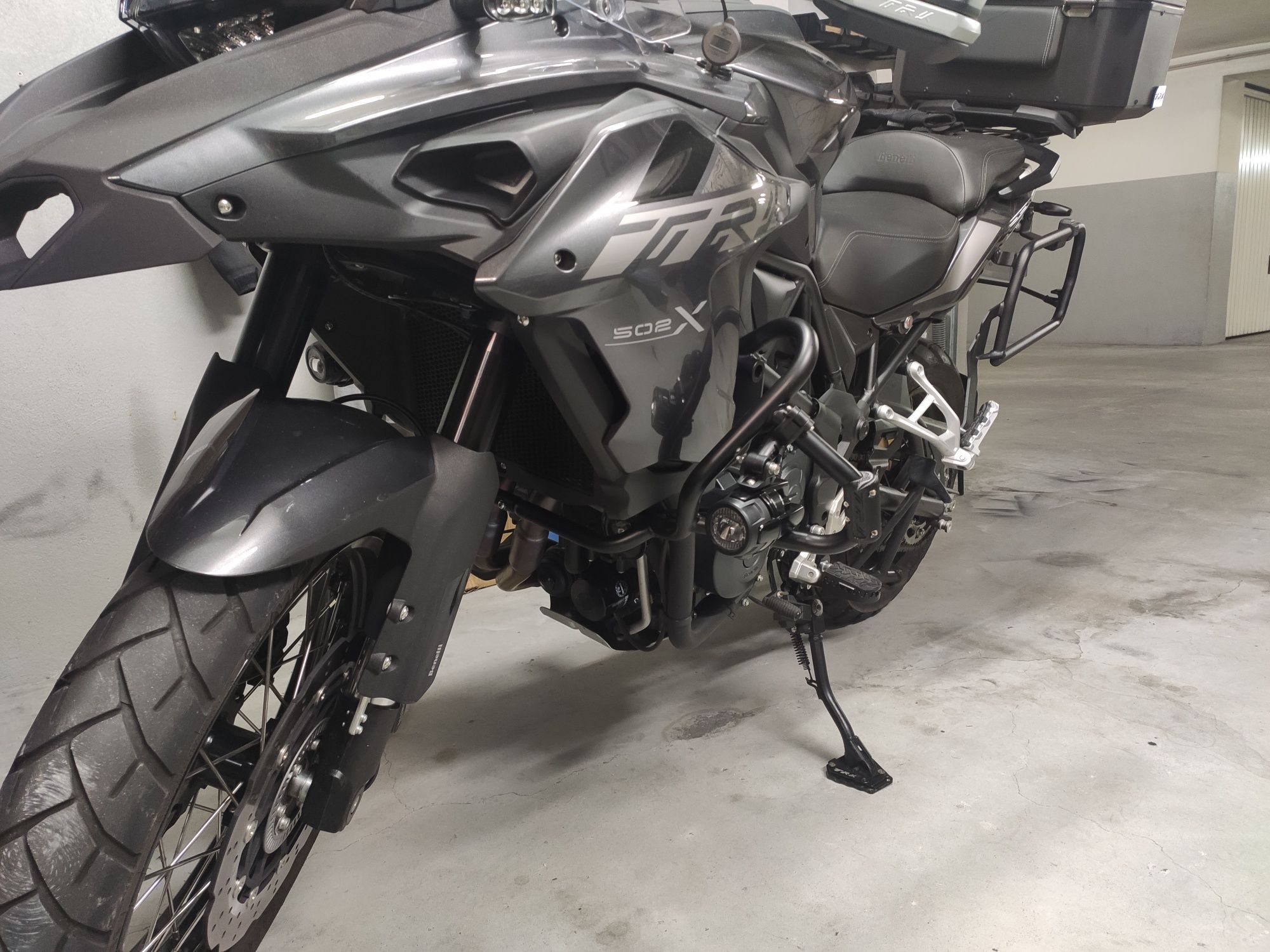 QJ Motor SRT 550/550X/700/700X - Protetores de crashbars