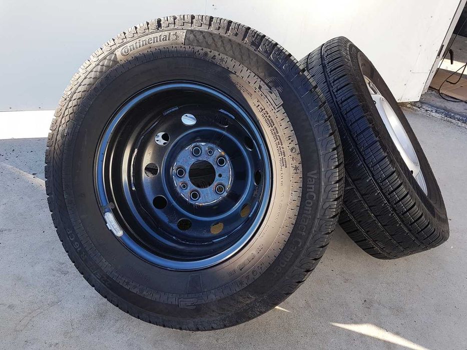 Koła *JAK NOWE*  FIAT Ducato Jumper  225/75/16 CP 118 R Cotinental