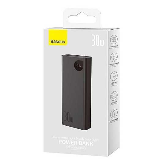 ОРИГІНАЛ! Baseus Павербанк 20000mAh 30W Quick charge Power Bank