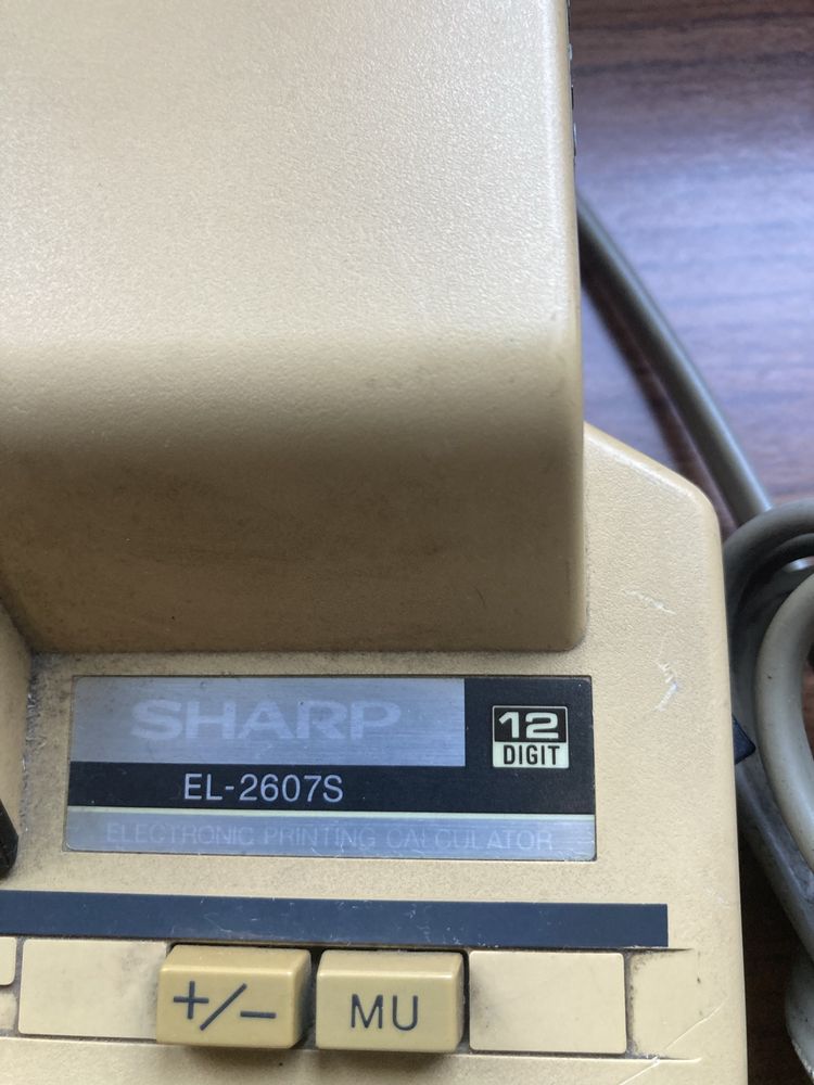 Calculadora sharp EL 2607 S