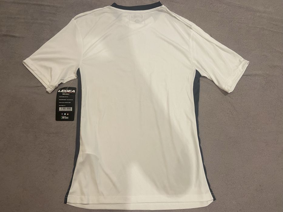 Koszulka biała T-shirt z metką nowa sportowa Legea M