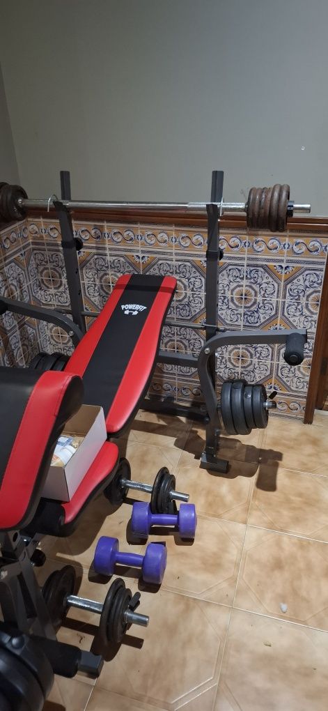 Banco Musculaçao PowerFit...como novo