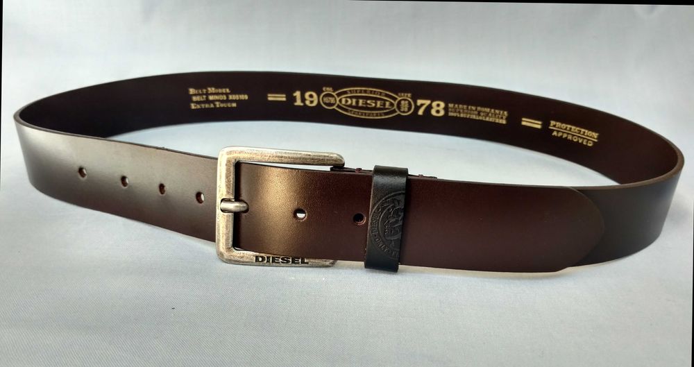 Мужской кожаный ремень Diesel