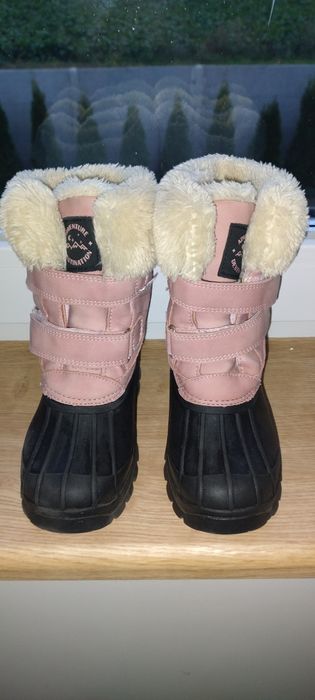 Buty zimowe dla dziewczynki