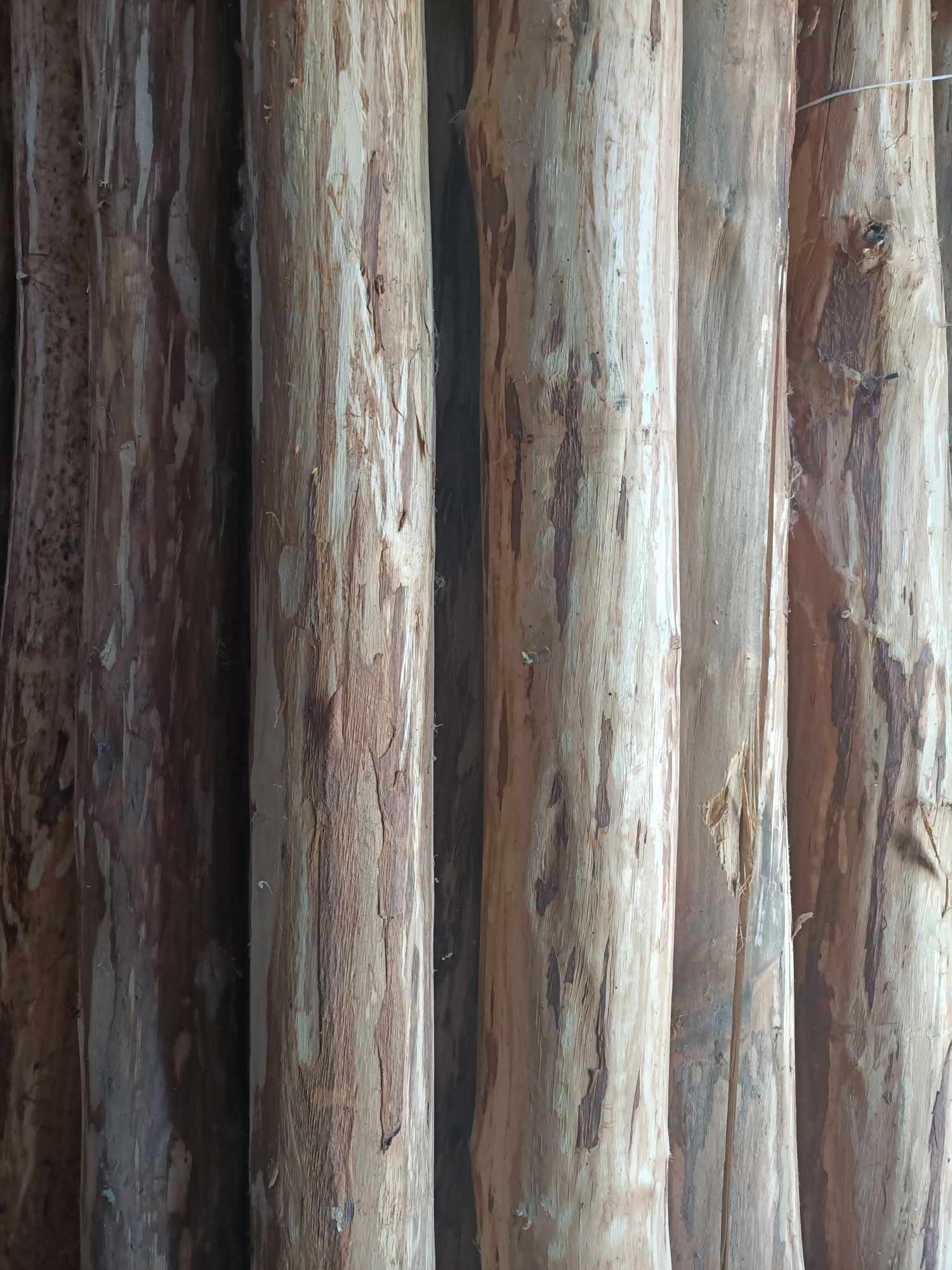 Słupki drewniane Okrąglaki Huśtawki Altanki