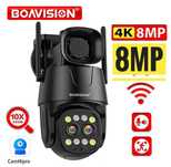 BOAVISION 8MP 4K відео ІР- камера ,поворотна+128 гіг флешка