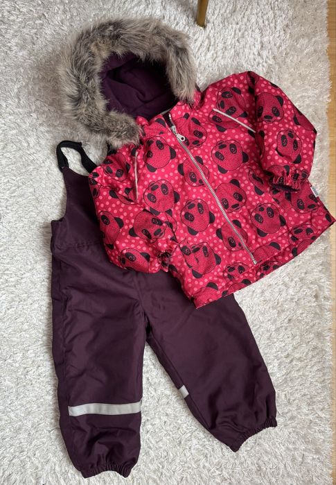 Роздільний зимовий комбінезон lessie by reima 86 р