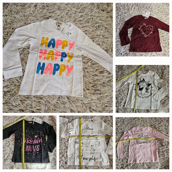 Реглан лонг лонгслів 5 6 7 футболка з довгим рукавом