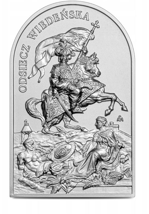 Moneta srebrna 50 zł Odsiecz wiedeńska 2023 rok