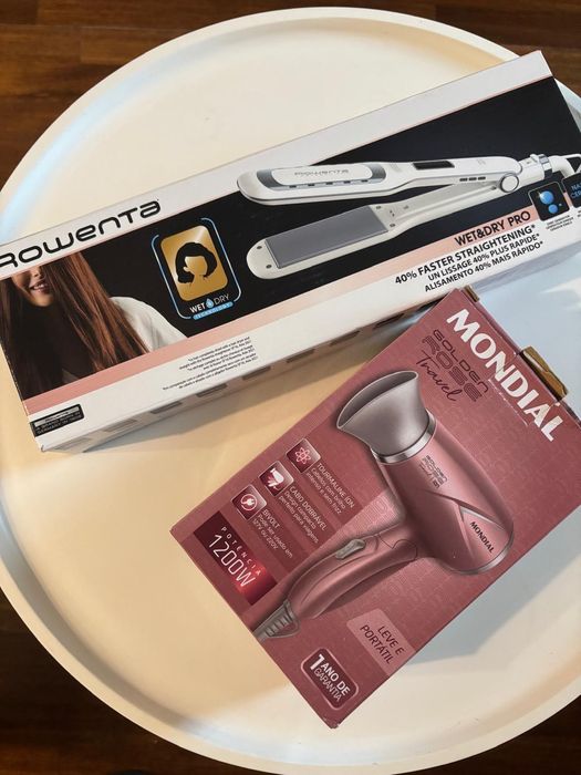 Alisador Rowenta e secador