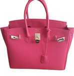 Torebka hermes birkin 35 cm fuksja