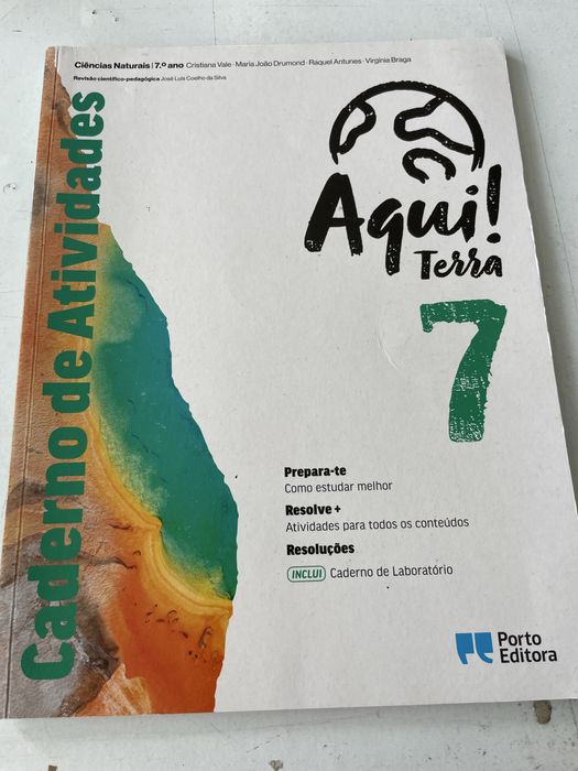 Caderno de atividades Aqui terra