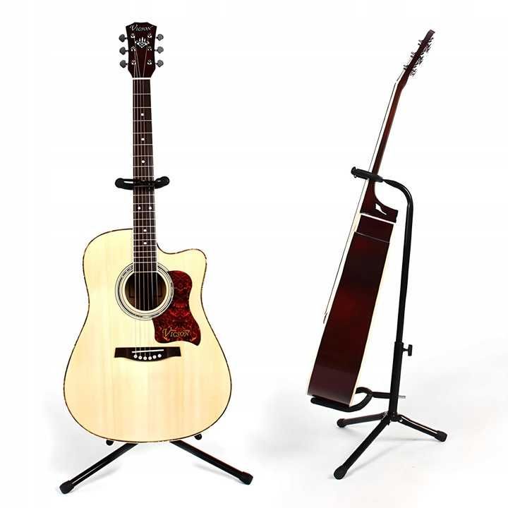 Stojak Gitarowy Statyw Na Gitarę Wieszak Do Gitary Regulowany Blokada