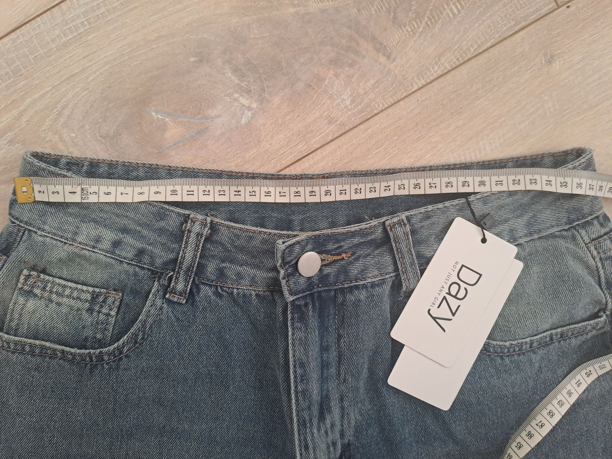 spodenki szorty jeansowe bermudy washed