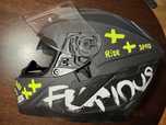 KASK motocyklowy LAZER RAFALE EVO ONI dark black GREY FLUO M 57-58