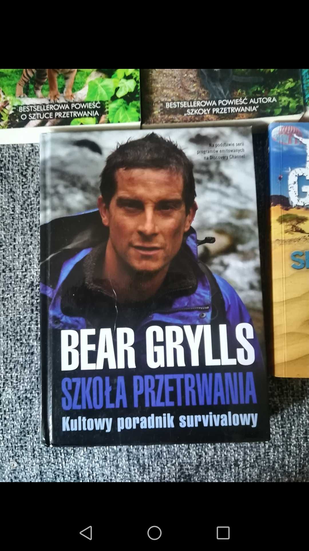 Pięć książek Bear Grylls Poradnik survivalowy i inne