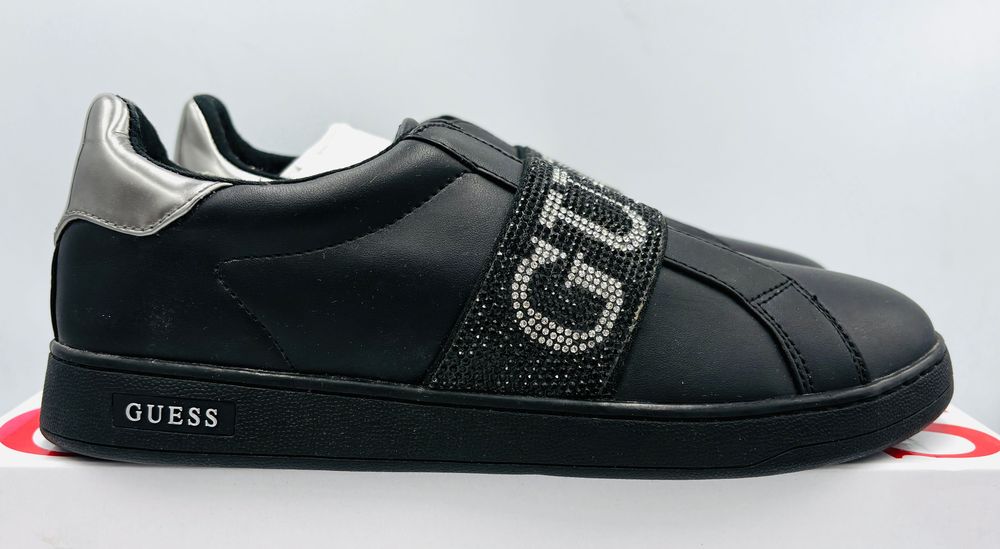 ‼️Nowe oryginalne trampki sneakersy GUESS Connur czarne 40 AZ 057
