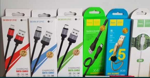 Kabel USB - Typ C, USB - Micro USB, USB - Lightning