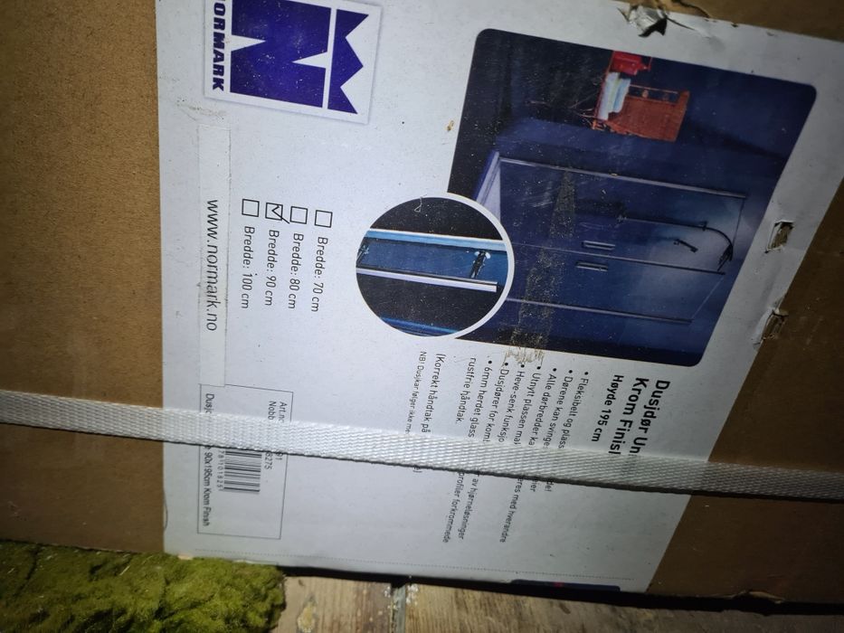 Kabina 90×90 prysznicowa bezbrodzikowa Normark 90×90