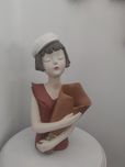 Jarra figura de menina muito charmosa 34 cm