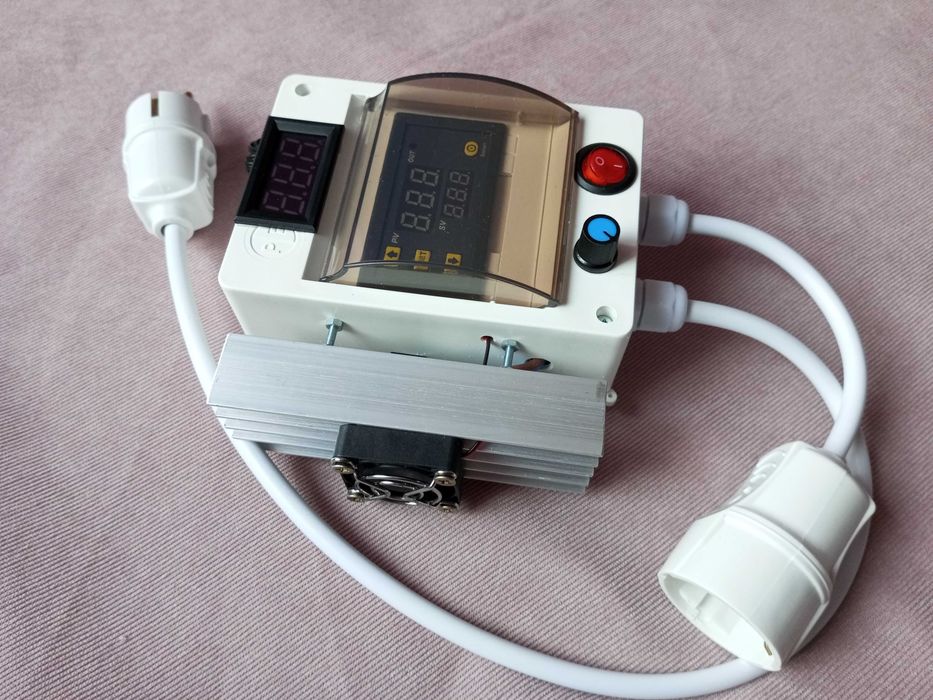 Термоконтроллер регулятор мощности  напряжения стабилизатор 7,5 квт