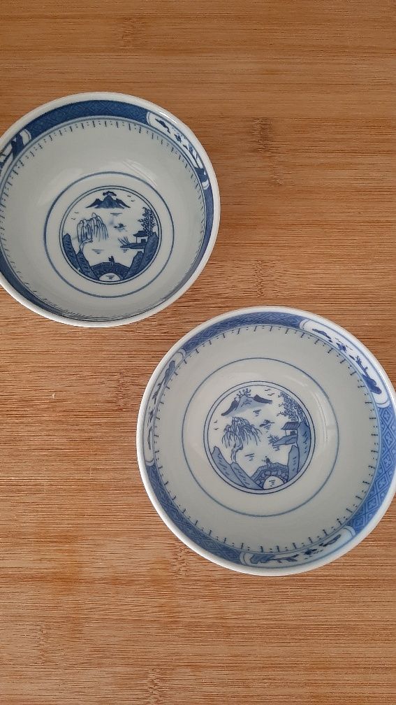 Conjunto de 2 taças chinesas