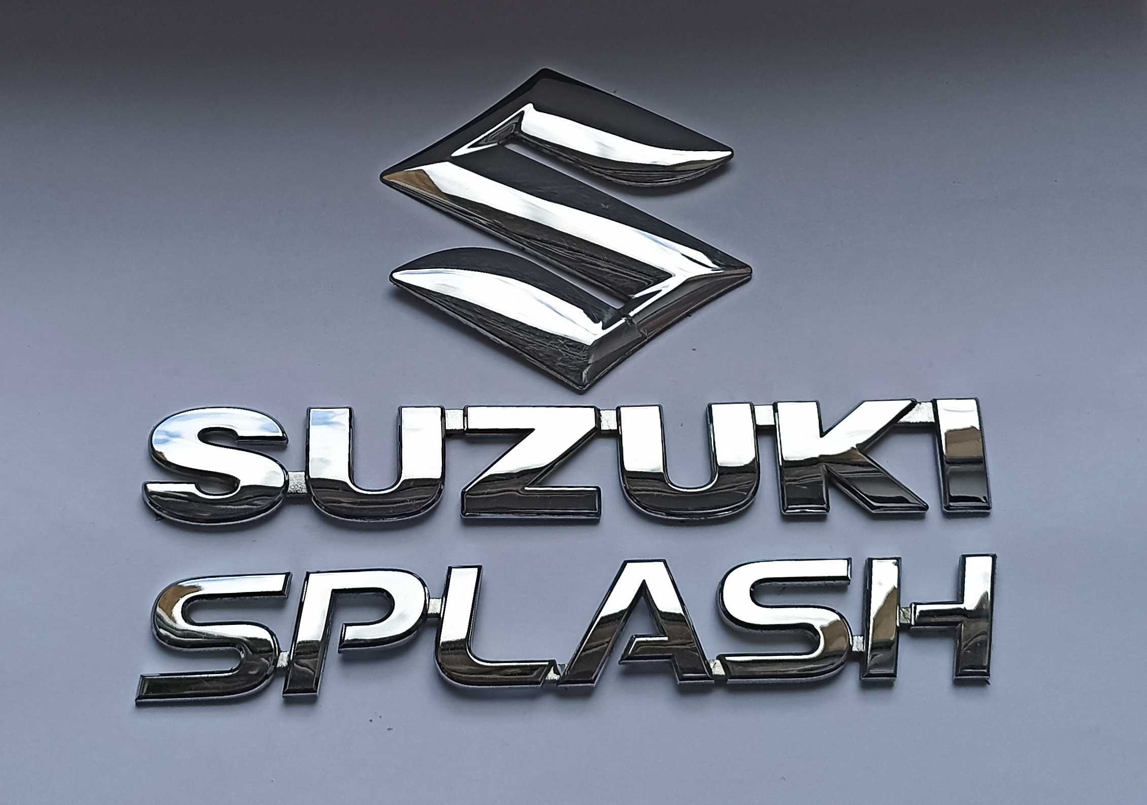 Napis emblemat Suzuki Splash
