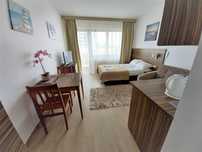 Apartament Kołobrzeg Arka Medical SPA przy plaży aneks kuchenny balkon