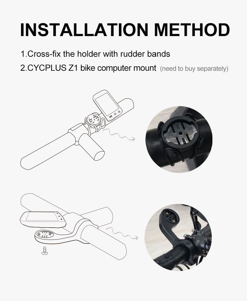 Licznik rowerowy CYCPLUS M1 Z1 GPS + ramię komputer bezprzewodowy